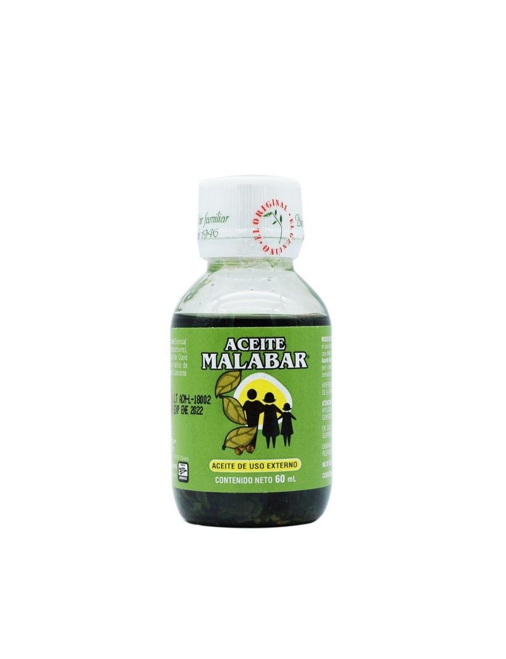 Aceite Malabar Frasco Con 60 mL