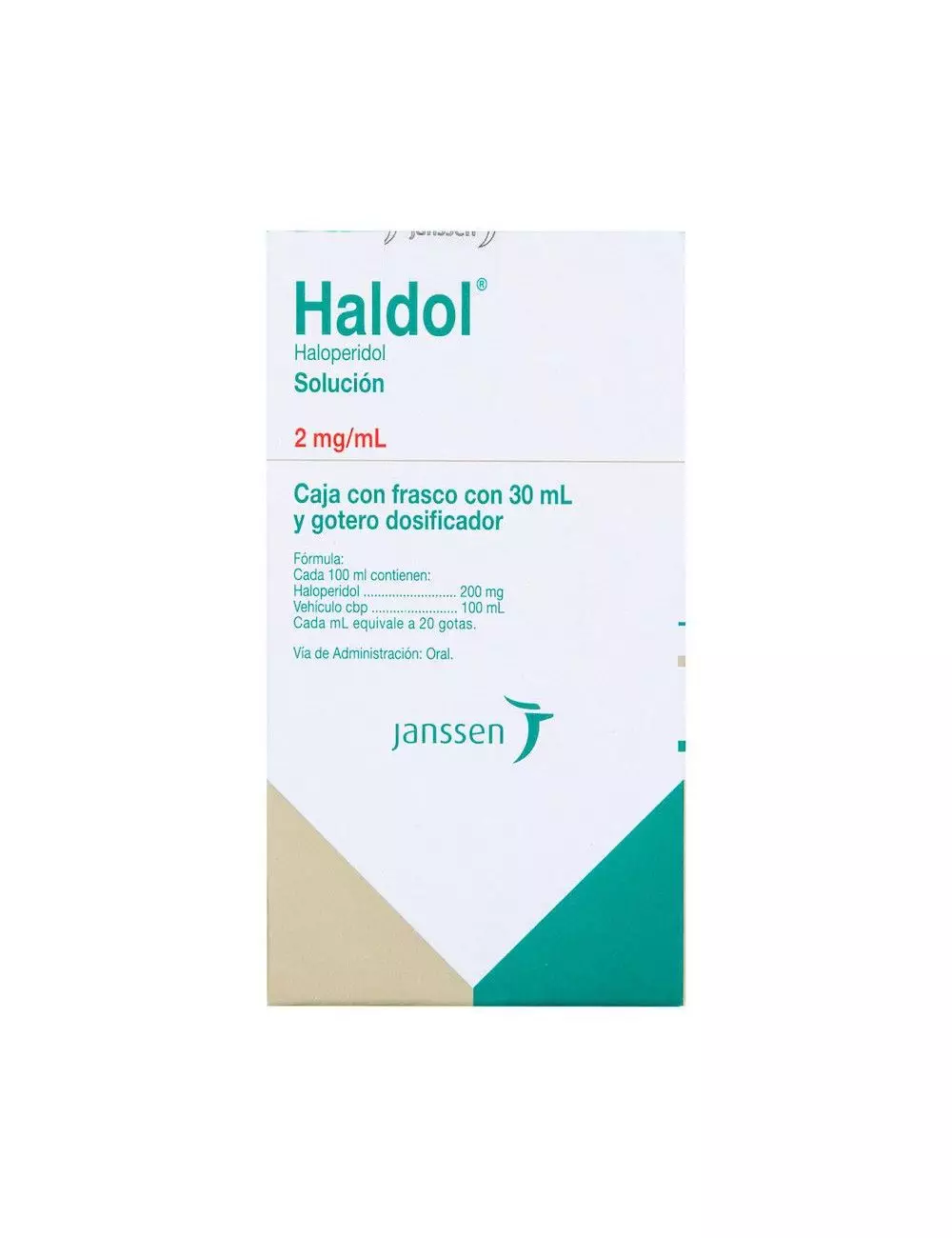 Haldol Solución Gotas 2mg/mL Caja Con Frasco Con 15mL