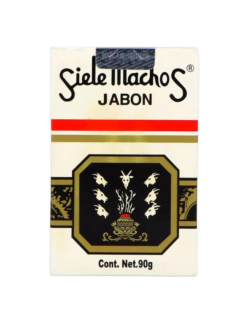 JABÓN SIETE MACHOS BARRA CON 90 G