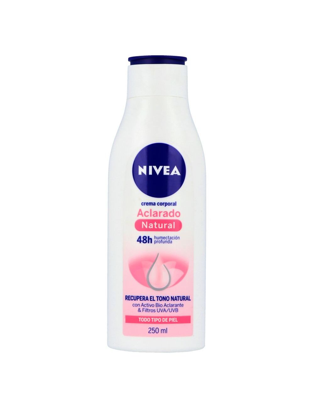 CREMA NIVEA B ACLARANTE NATURAL FRASCO CON 250 ML