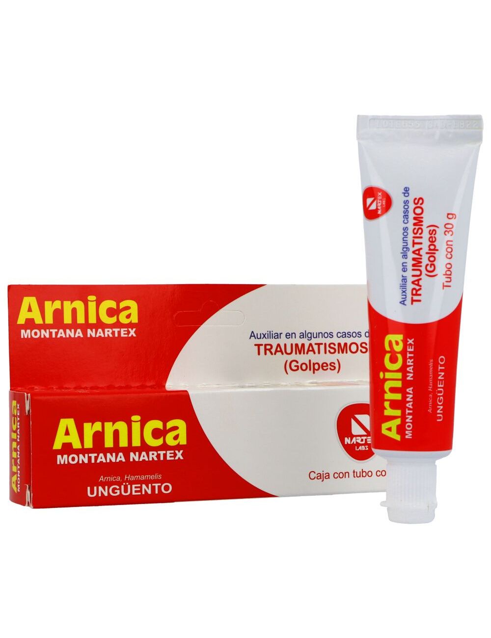 Arnica Montana Nartex Ungüento Caja Con Tubo Con 30 g Arnica Montana Nartex Ungüento Caja Con Tubo Con 30 g