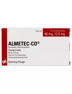 Almetec Co 40 mg/12.5 mg Caja Con 14 Comprimidos