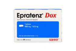 Epratenz Dox 600 mg/12.5 mg Caja Con 28 Tabletas