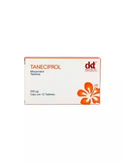 Taneciprol 200 mcg Caja Con 12 Tabletas