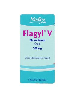 Flagyl V 500 mg Caja Con 10 Óvulos