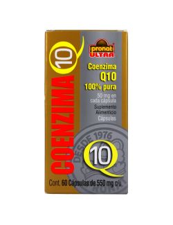 Coenzima Q10 550 mg Frasco Con 60 Tabletas