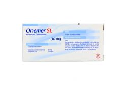 Onemer SL 30 mg Caja Con 6 Tabletas Sublinguales