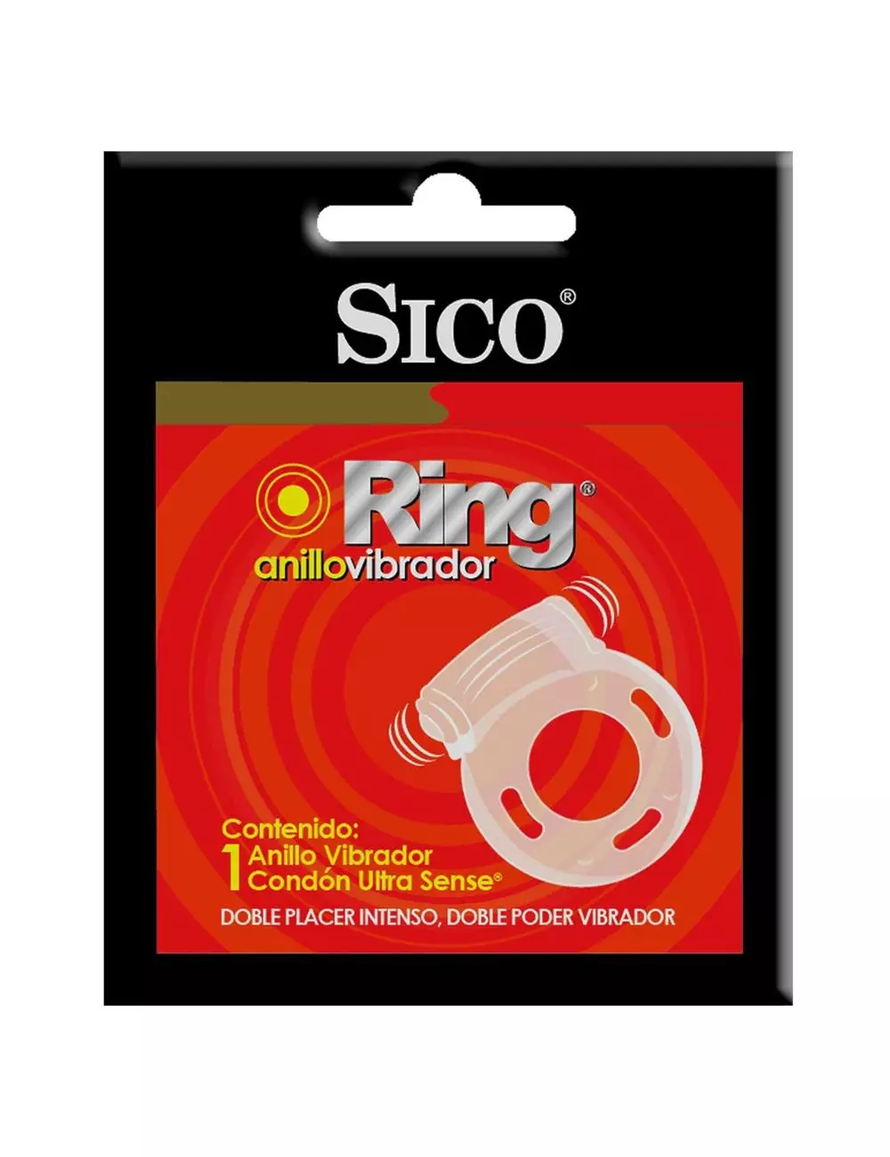 Sico Anillo Vibrador Caja Con 1 Pieza