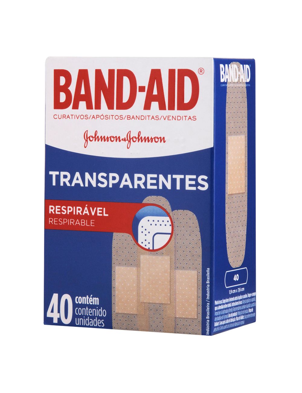 Band-Aid Transparentes C 40 Band-Aid Transparentes C 40