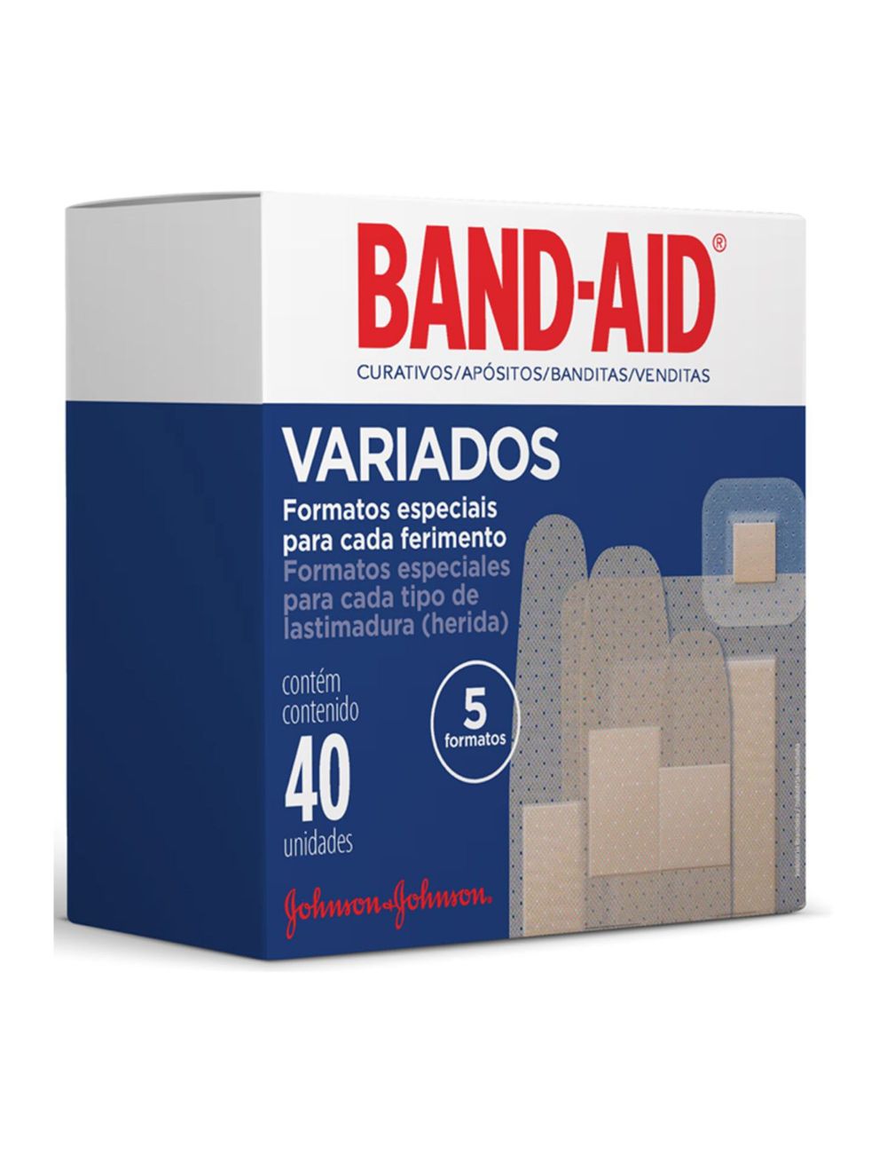 Band-Aid Variados 40 piezas Band-Aid Variados 40 piezas
