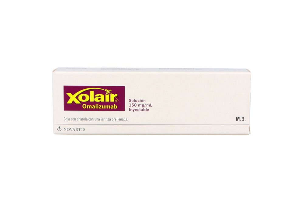 Xolair 150 mg/mL Caja Con 1 Jeringa Prellenada - RX3