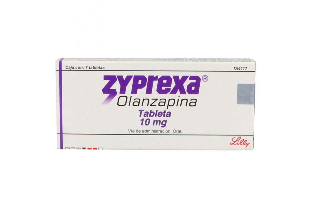 Zyprexa 10 Mg Caja Con 7 Tabletas