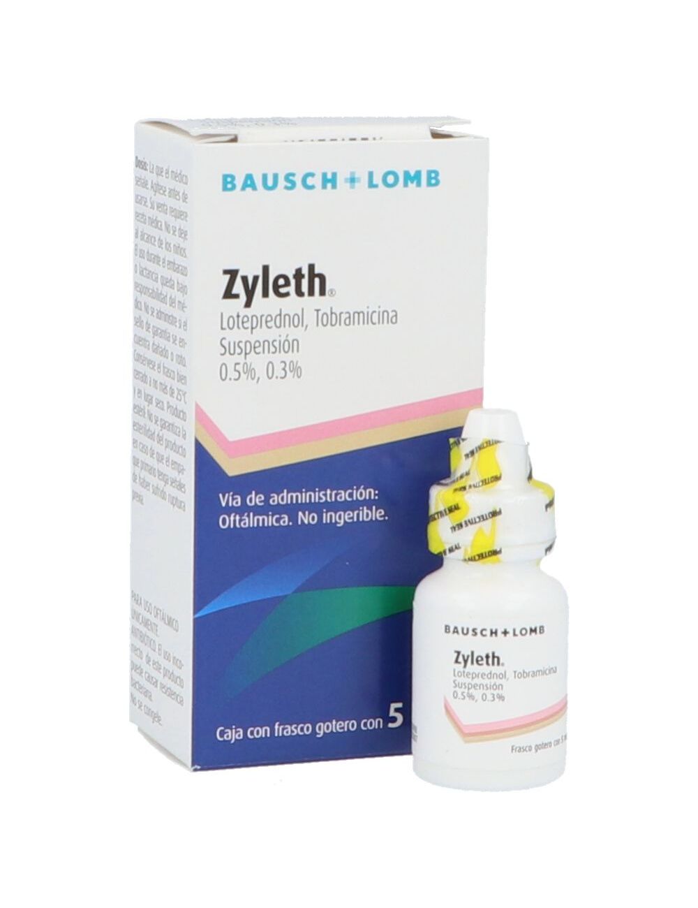 Zyleth Suspensión 0.5% / 0.3% Oftalmica 5 mL Zyleth Suspensión 0.5% / 0.3% Oftalmica 5 mL