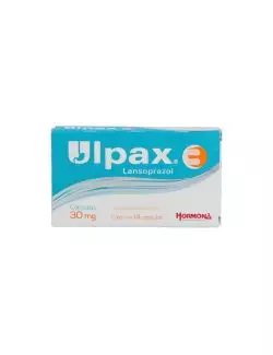 Ulpax® 30 mg - Caja con 14 Cápsulas | Lansoprazol | Laboratorio Hormona