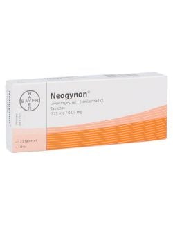 Neogynon 0.25 mg / 0.05 mg Caja Con 21 Tabletas