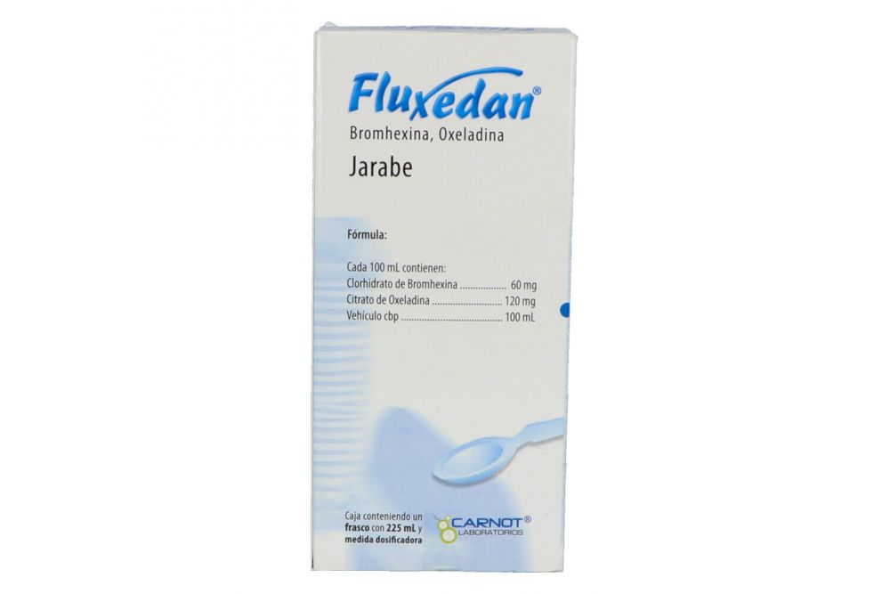 Fluxedan Jarabe 6 mg / 12 mg Caja Con Frasco Con 225 mL