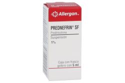 Prednefrin SF 1% Caja Con Frasco De 5 mL