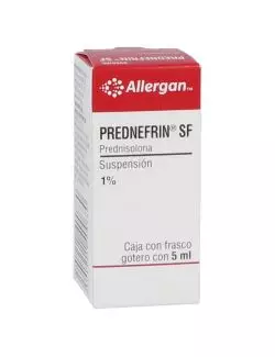 Prednefrin SF 1% Caja Con Frasco De 5 mL