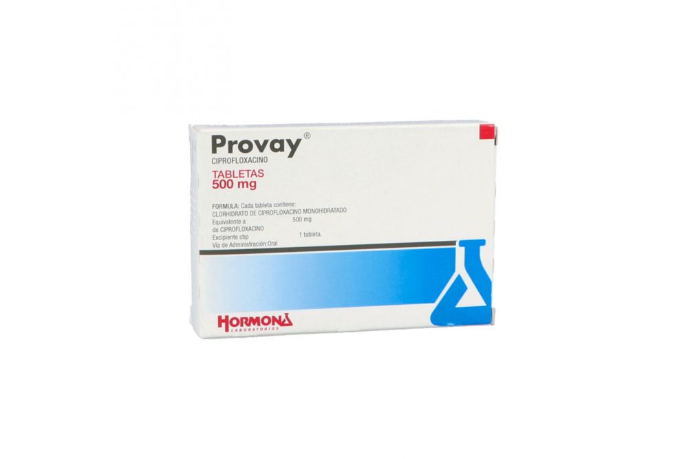 Provay 500mg Caja Con 8 Tabletas Recubiertas -RX2