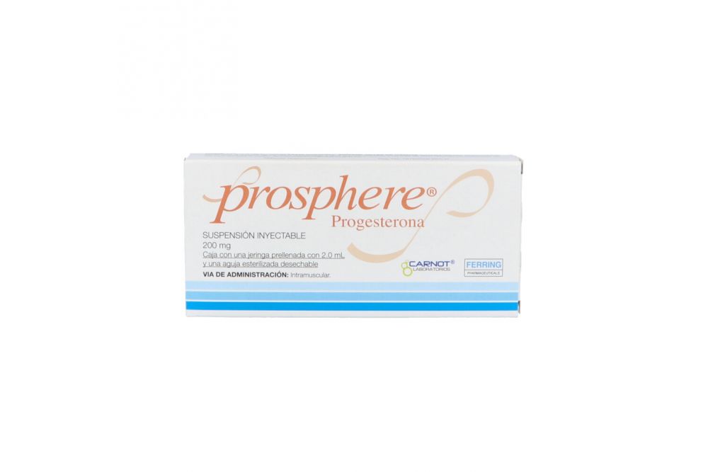 Prosphere 200 mg Caja Con Jeringa Prellenada Con 2 mL