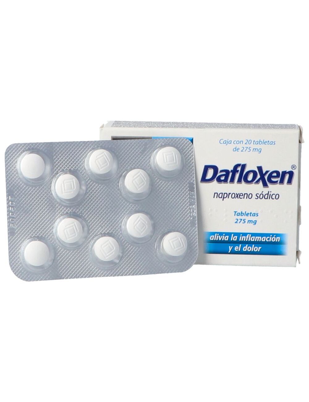 Dafloxen 275 mg Caja Con 20 cápsulas Dafloxen 275 mg Caja Con 20 cápsulas