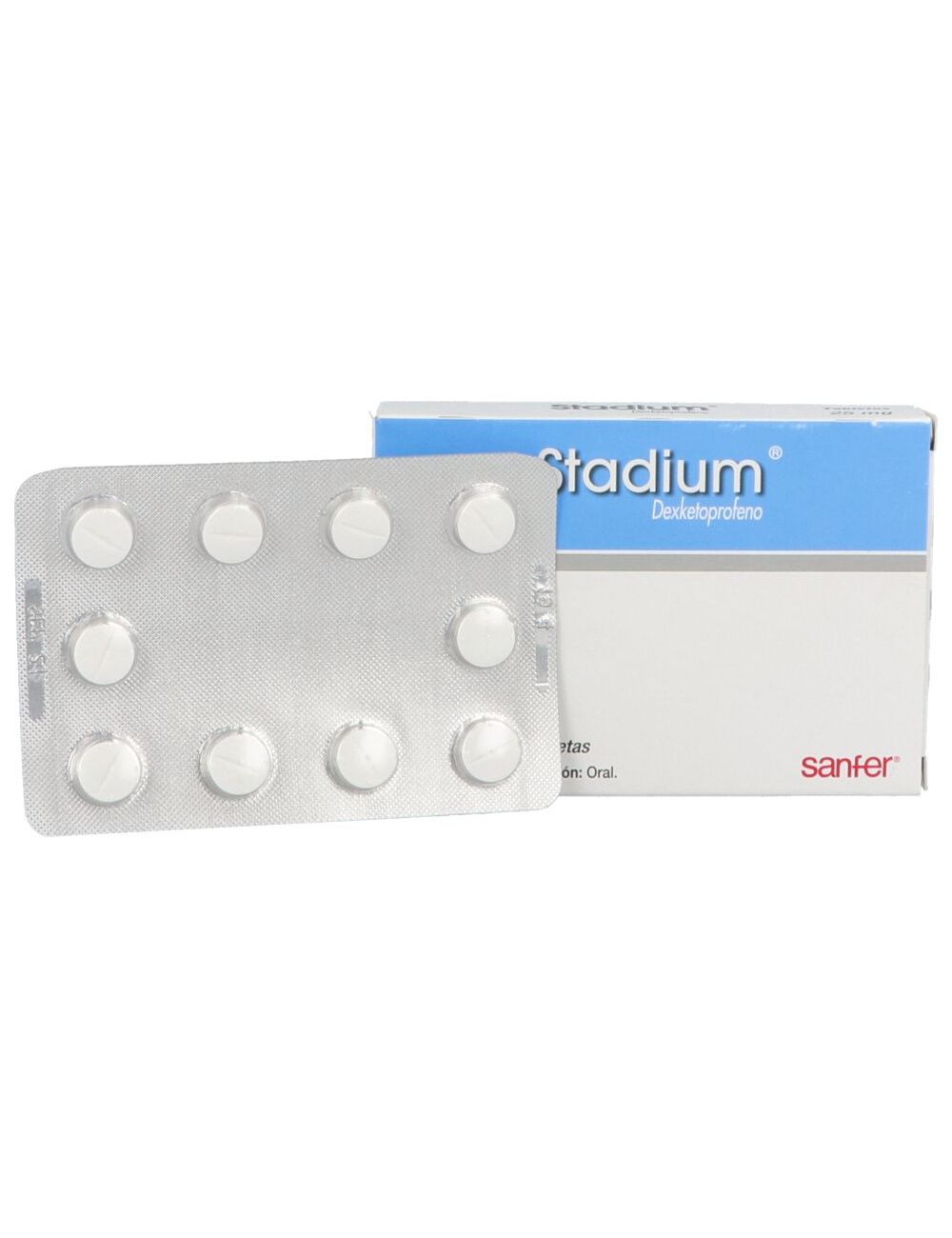 Stadium 25 mg Caja Con 10 Tabletas Stadium 25 mg Caja Con 10 Tabletas