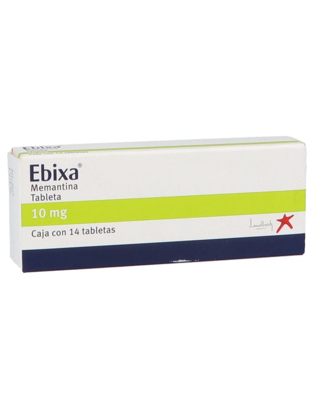 Ebixa 10 mg Caja Con 14 Tabletas Ebixa 10 mg Caja Con 14 Tabletas