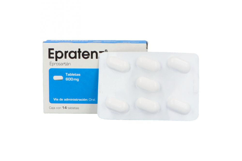 Epratenz 600 mg Caja Con 14 Tabletas