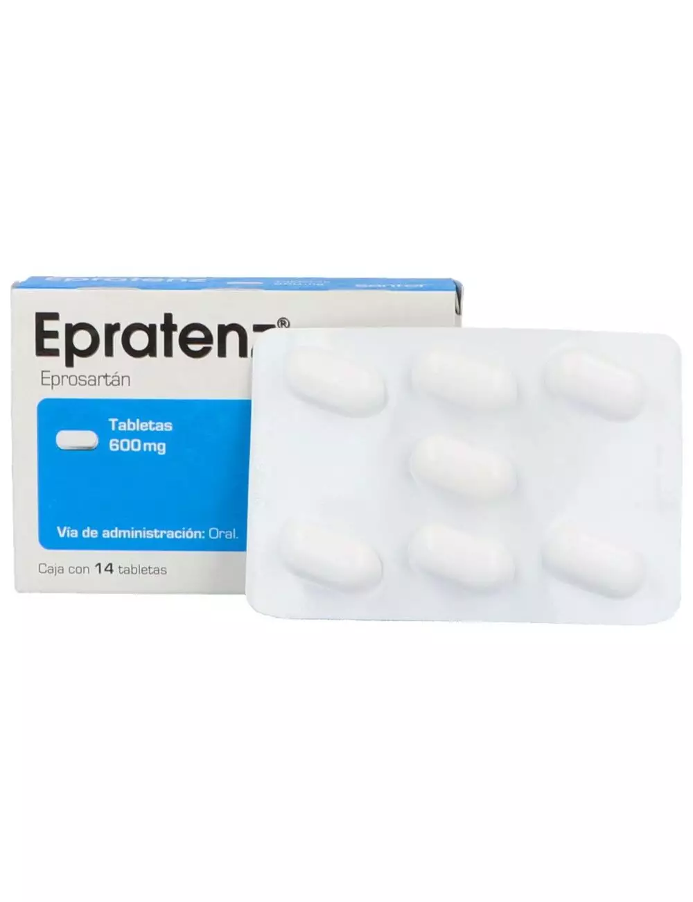 Epratenz 600 mg Caja Con 14 Tabletas