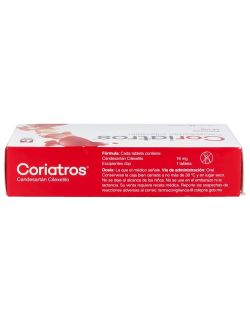 Coriatros® 16 mg - Caja con 28 tabletas | Candesartán Cilexetilo | Siegfried Rhein