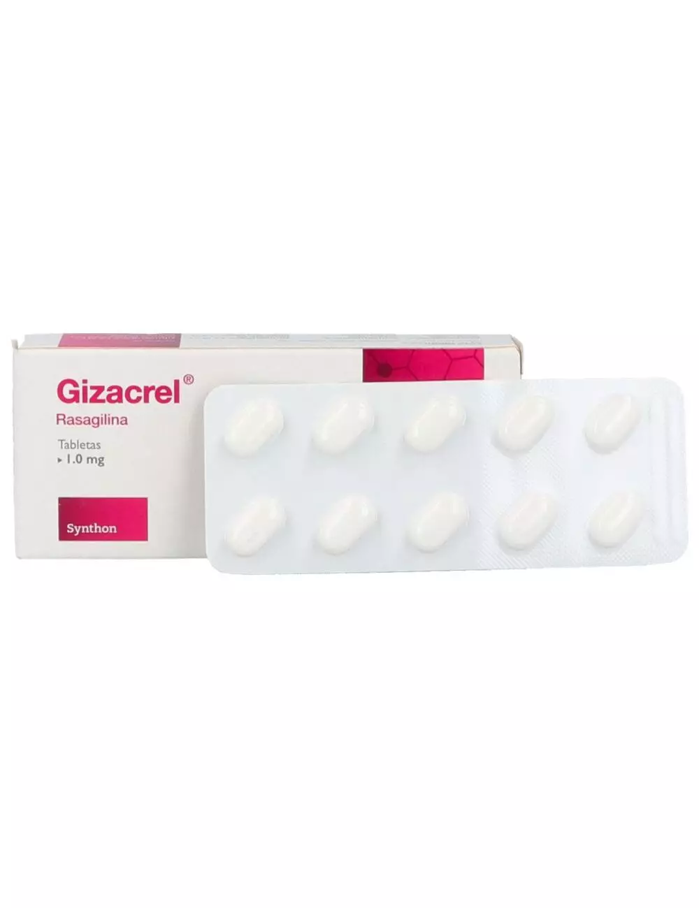 Gizacrel® 1.0 mg (Rasagilina) - 30 Tabletas - Synthon