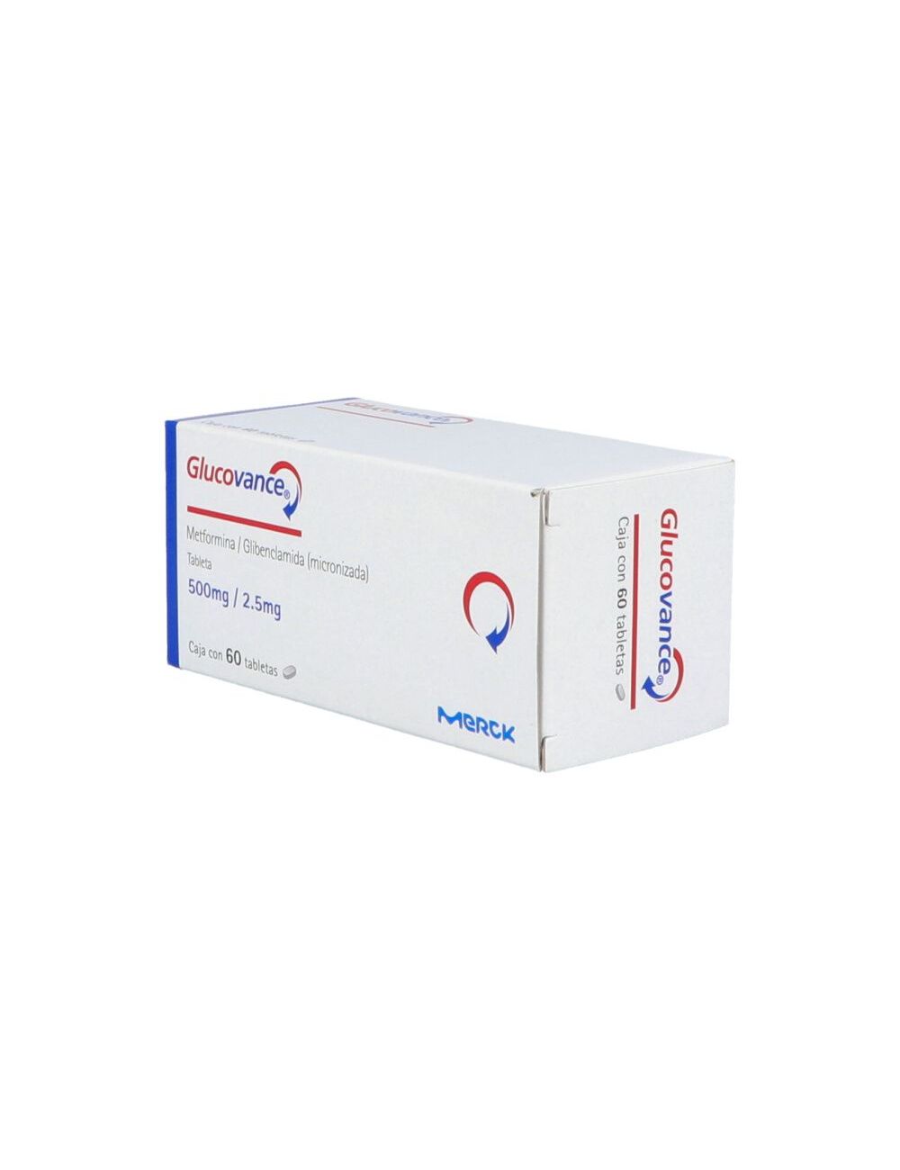 Glucovance 500 / 2.5 mg Caja Con 60 Tabletas Glucovance 500 / 2.5 mg Caja Con 60 Tabletas