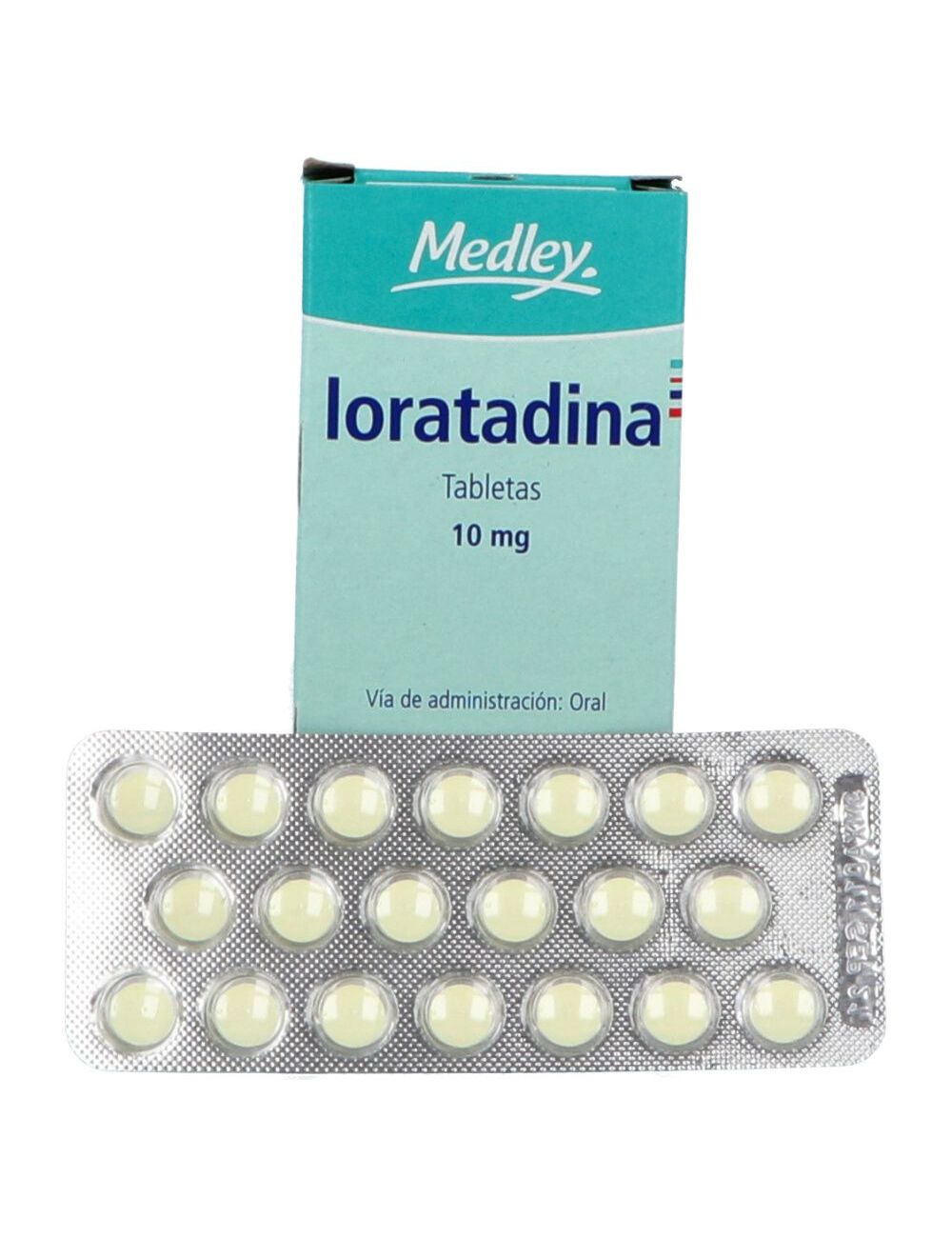 Loratadina 10 mg Caja con 20 Tabletas Loratadina 10 mg Caja con 20 Tabletas