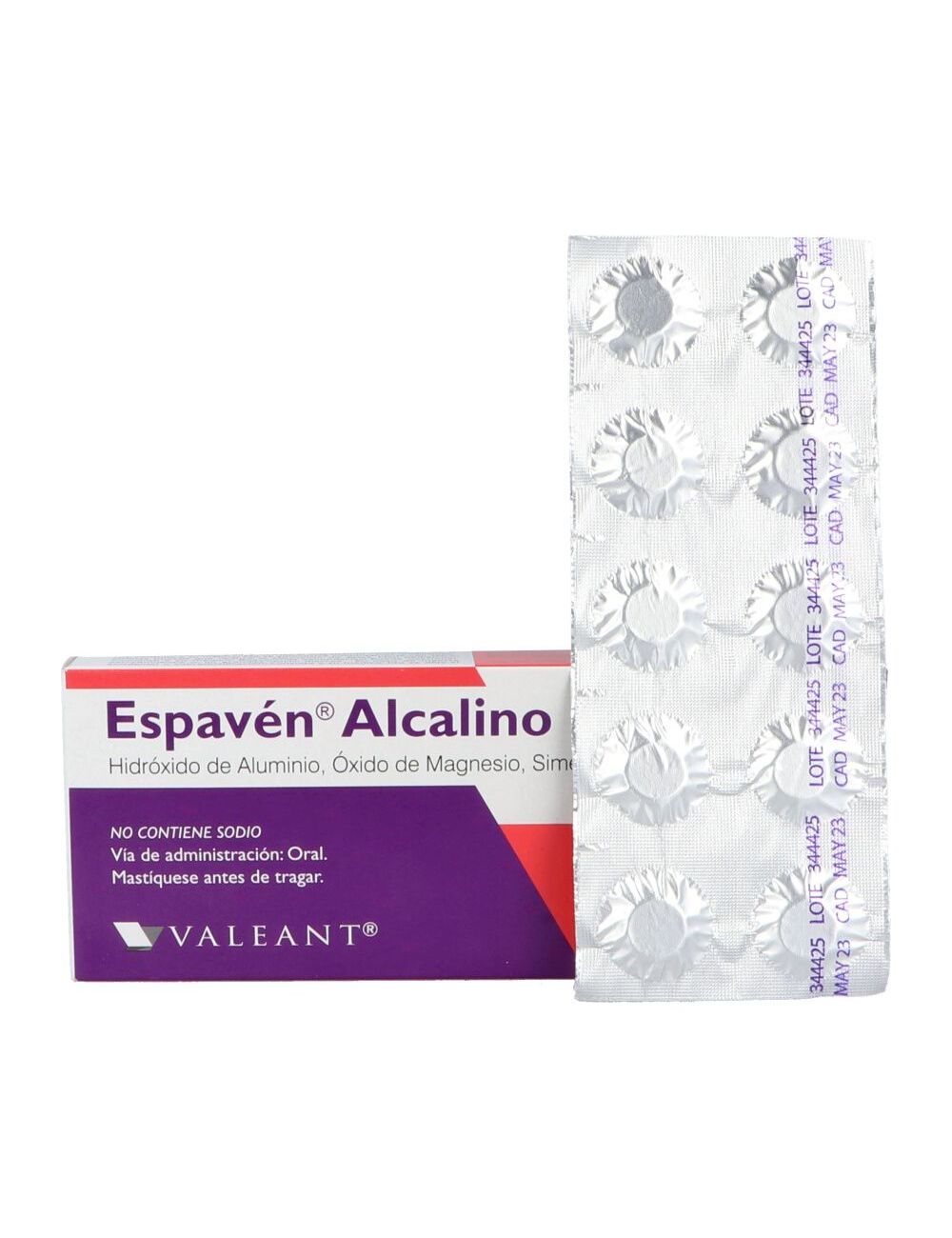 Espavén Alcalino Caja Con 50 Tabletas Sabor Menta Espavén Alcalino Caja Con 50 Tabletas Sabor Menta