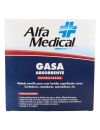 Gasa Absorbente Esterilizada Alfa Caja Con 10 Gasas 10 X 10 cm