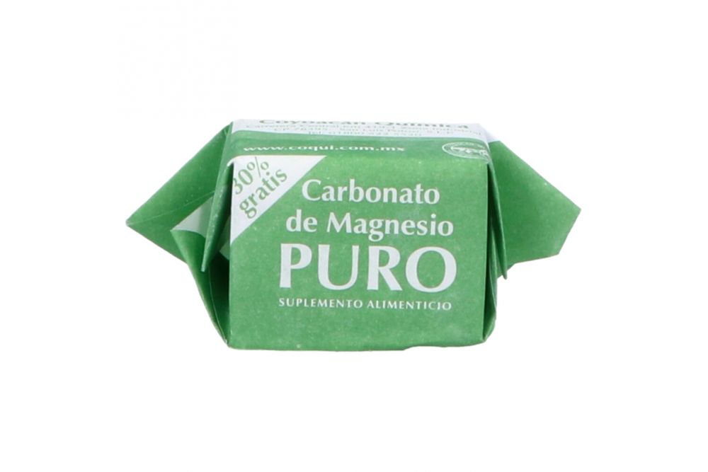 Carbonato De Magnesio Puro Empaque Con 1 Terrón