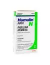 Humulin NPH Suspensión Inyectable Caja Con 2 Cartuchos Con 3 mL RX3