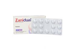 Zanidual 10 mg/10 mg Caja Con 14 Tabletas