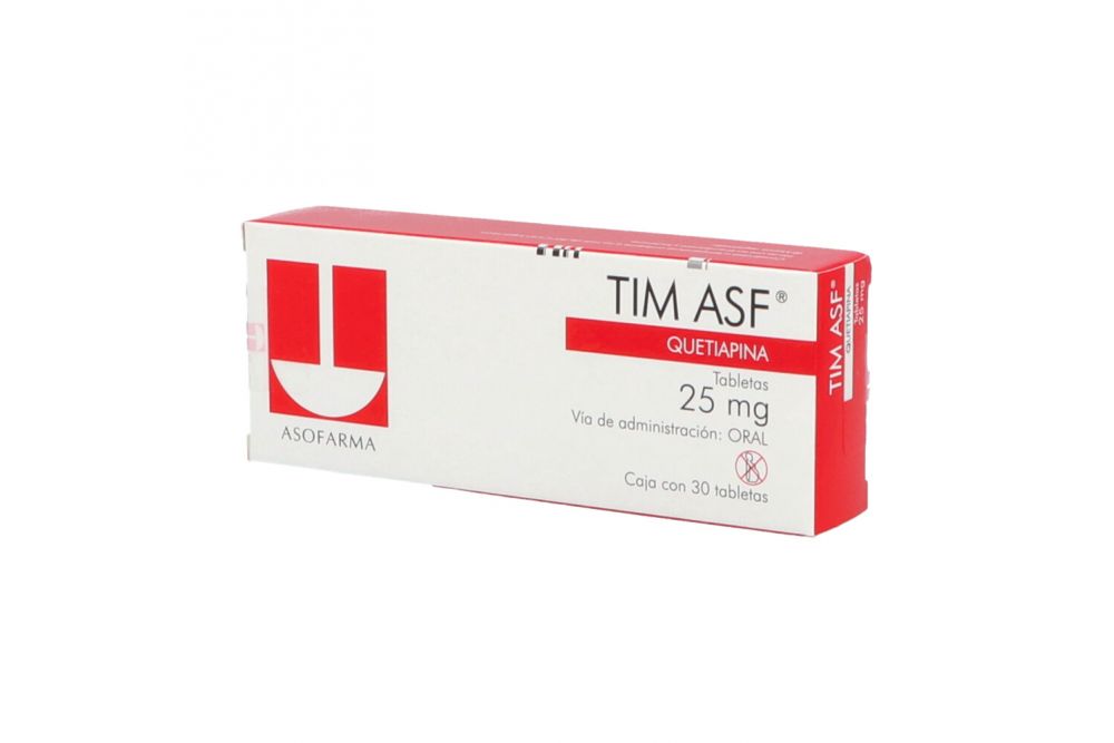 Tim Asf 25mg Caja Con 30 Tabletas