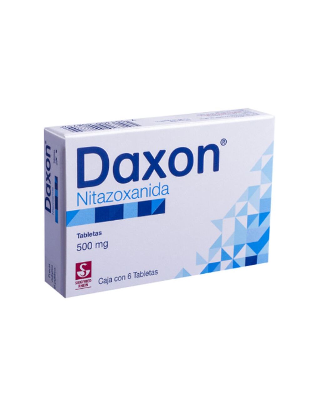 Nitazoxanida 500 mg. 6 Tabletas Nitazoxanida 500 mg. 6 Tabletas