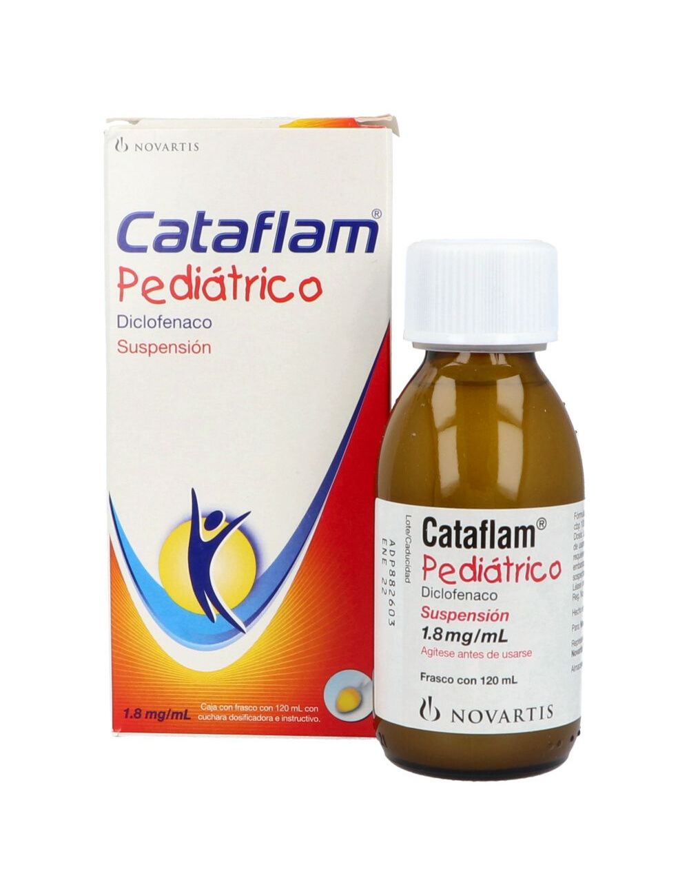 Cataflam Pediatrico 180 mg Suspención con 120 mL