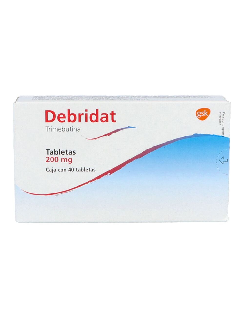 Debridat 200 mg Caja Con 40 Tabletas