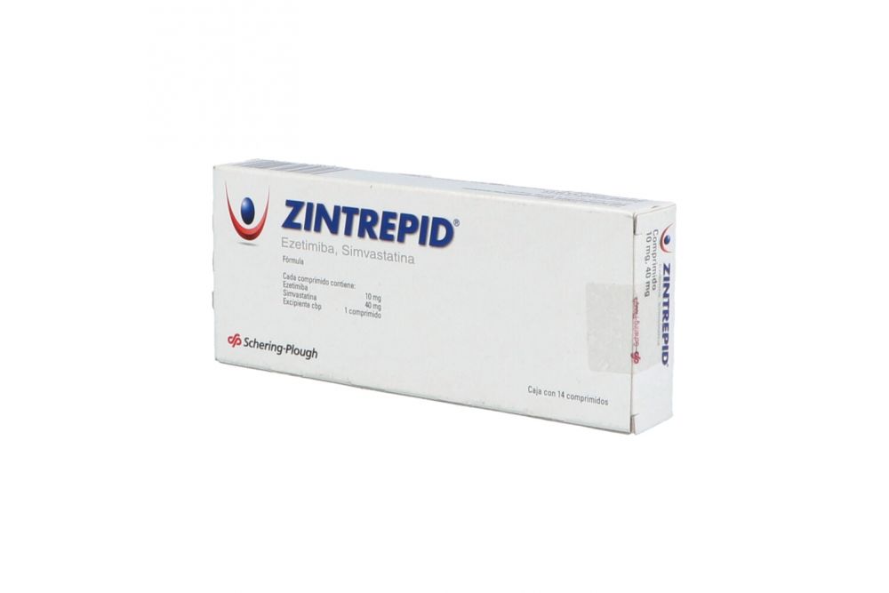 Zintrepid 10mg/40mg Caja Con 14 Comprimidos