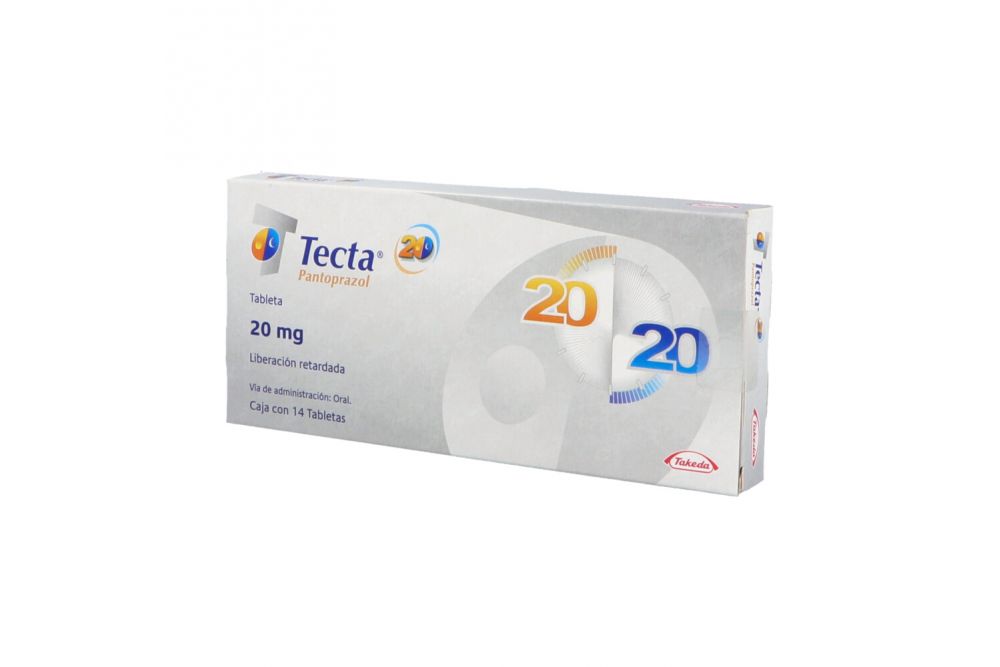 Tecta 20 mg Caja Con 14 Tabletas