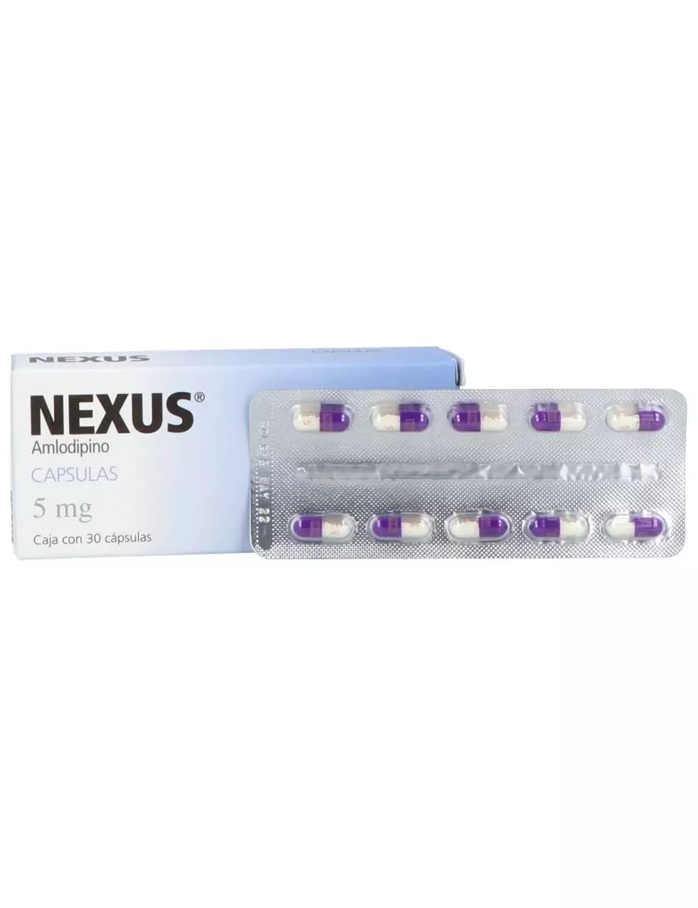 Nexus 5 mg Caja Con 30 Cápsulas Nexus 5 mg Caja Con 30 Cápsulas