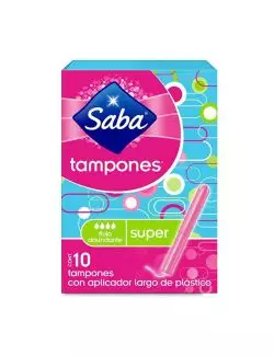 Saba Caja Con 10 Tampones