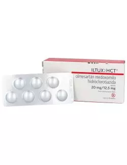ILTUX2 HCT® 20 mg/12.5 mg - 28 Tabletas | Olmesartán medoxomilo/Hidroclorotiazida | ASOFARMA
