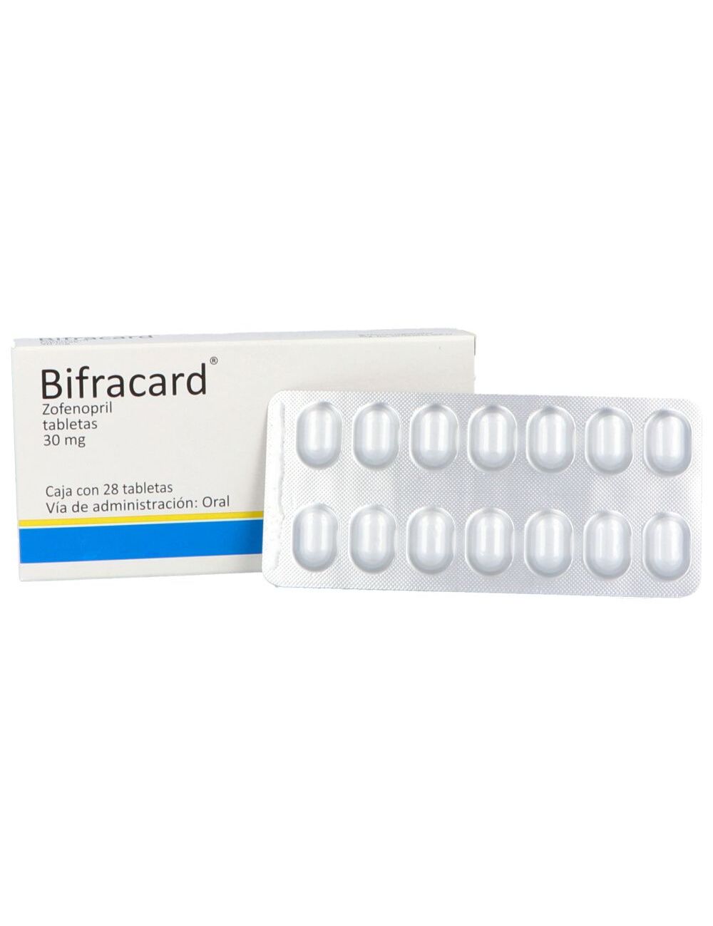 Bifracard 30 mg Caja Con 28 Tabletas