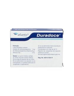 DURADOCE 1000 MCG / 2 ML CAJA CON 2 AMPOLLETAS