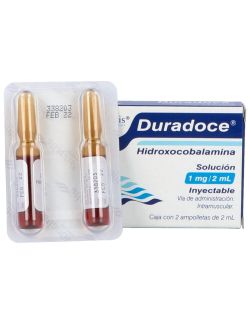 DURADOCE 1000 MCG / 2 ML CAJA CON 2 AMPOLLETAS